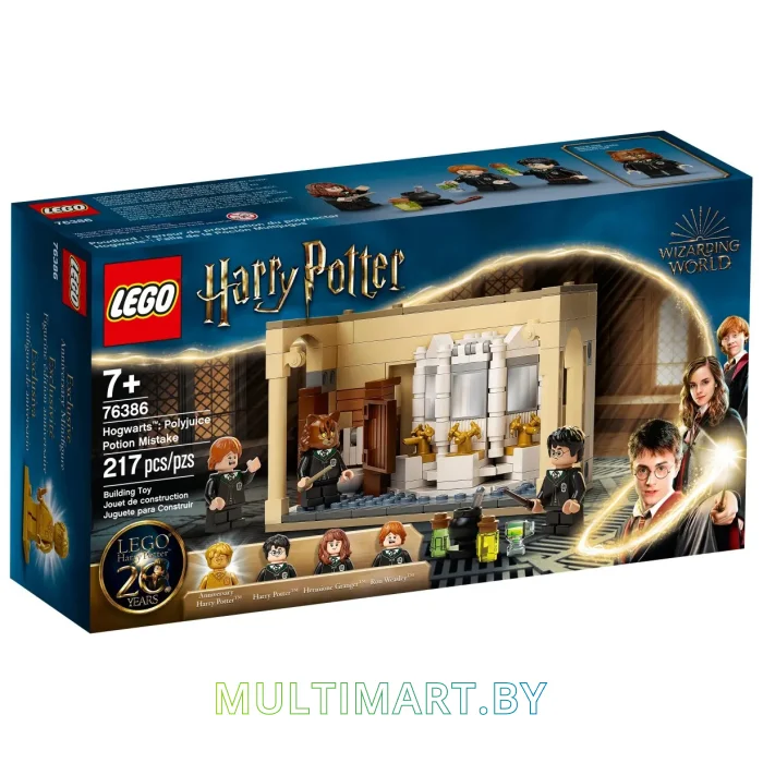 Конструктор LEGO Harry Potter 76386 Хогвартс: ошибка с оборотным зельем